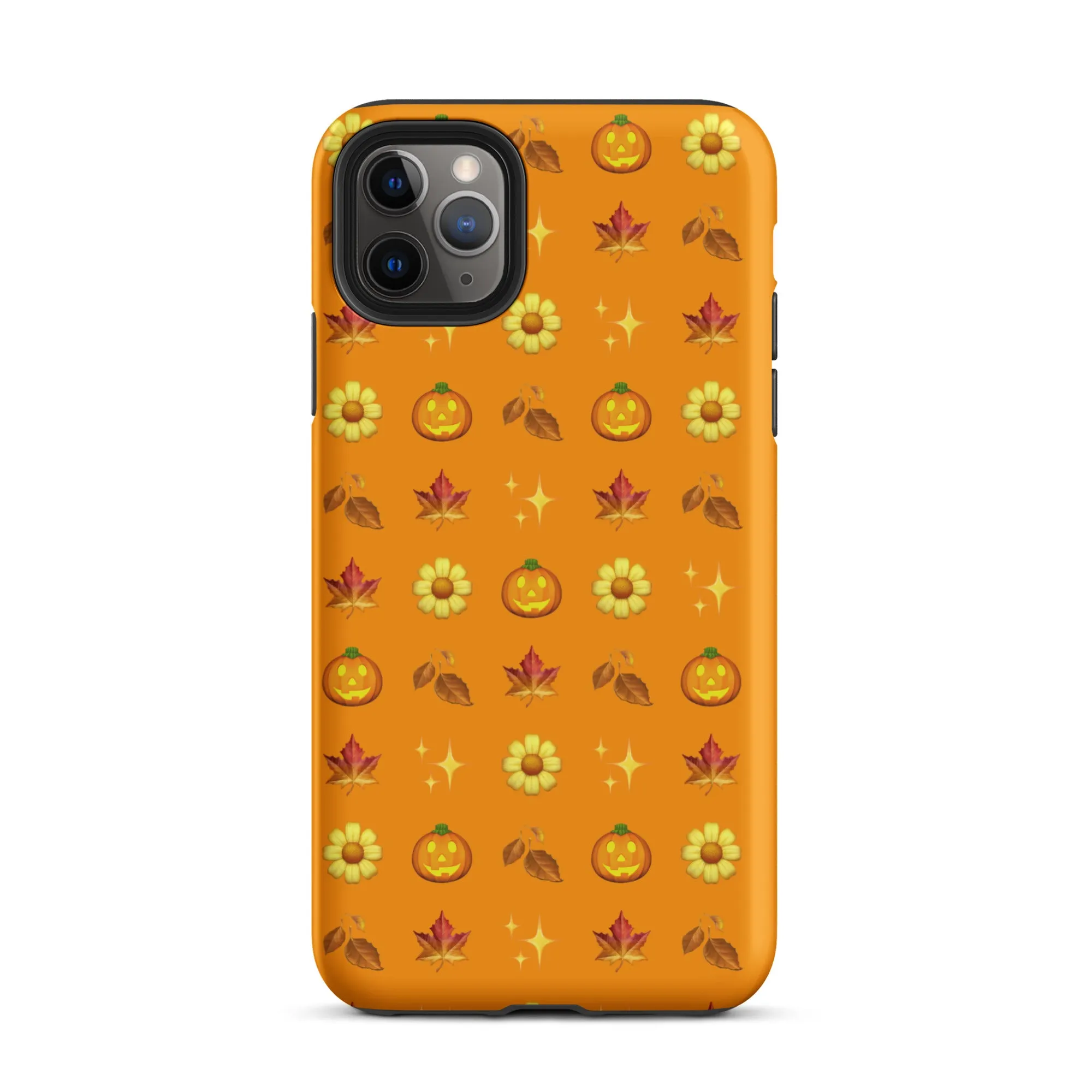 Autumn fall pattern iPhone case